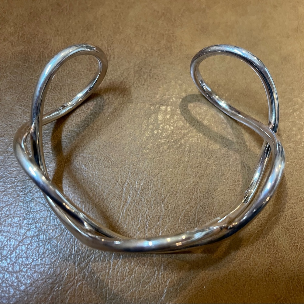 Silver Cuff Bracelet - Picture 8 of 8